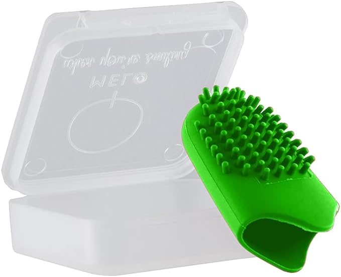 8 IKO Kids Lo spazzolino da dito per bambini, senza acqua né dentifricio.